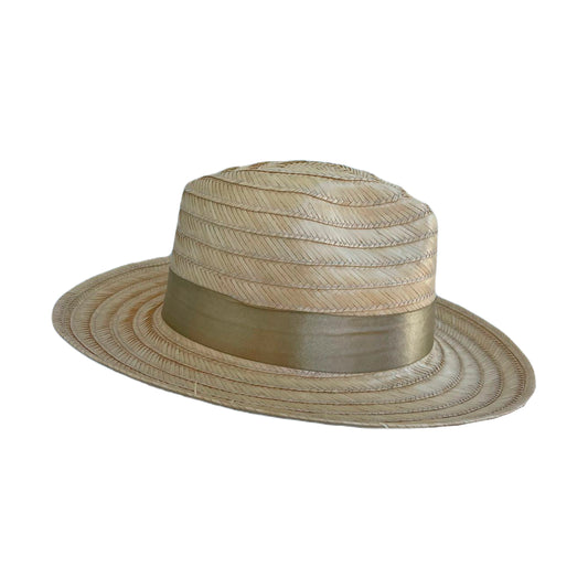 Sombrero Fedora Exclusivo Diseño Beige