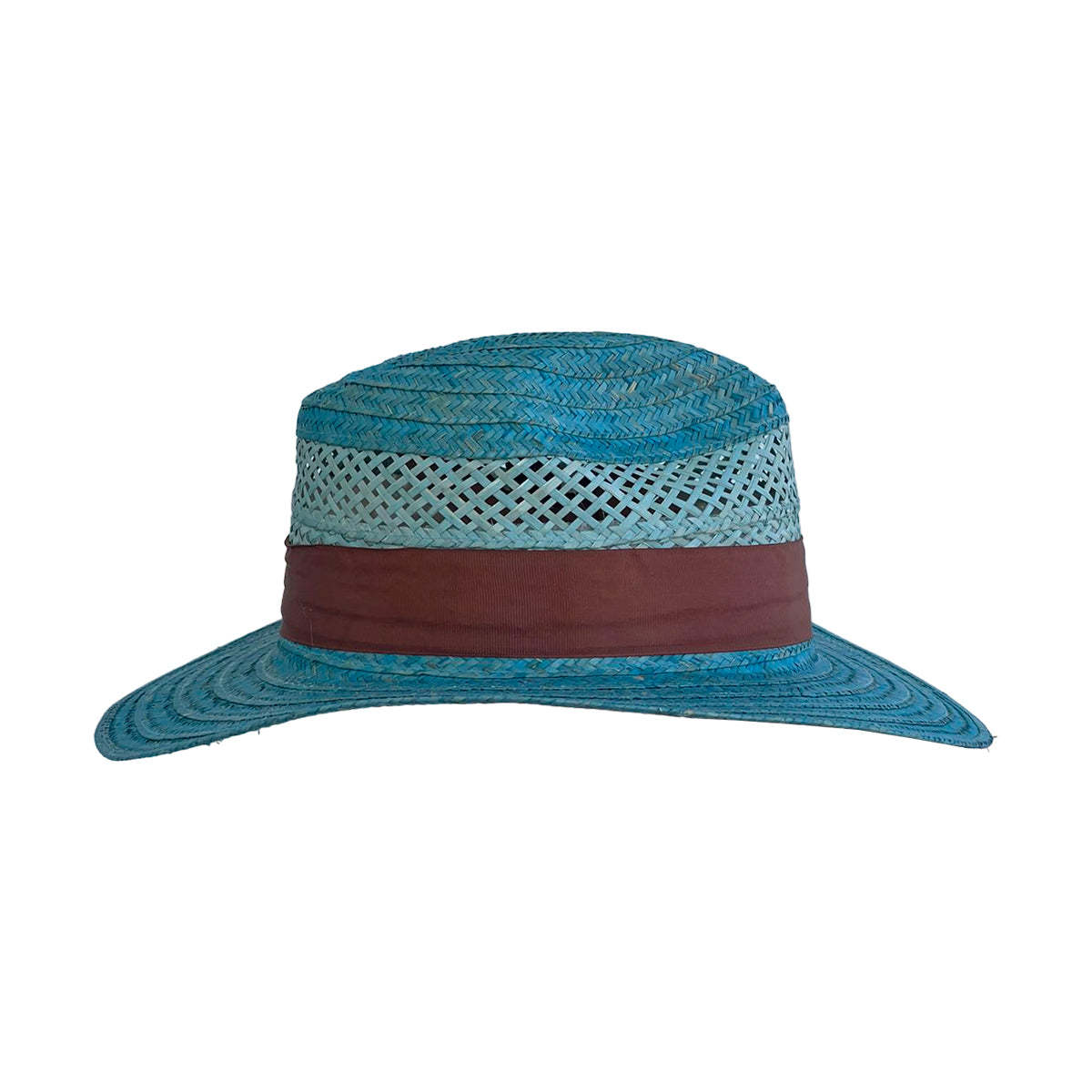 Sombrero Panameño Exlcusivo Diseño Azul