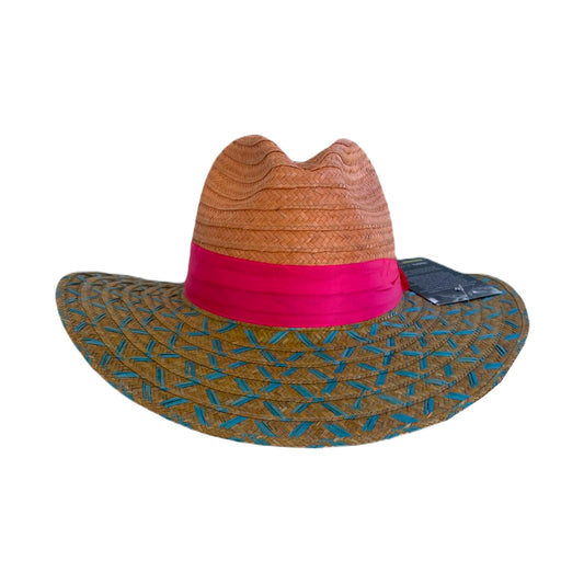 Sombrero Panameño Exclusivo Encopadura Naranja