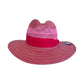 Sombrero Panameño Exclusivo Diseño Rosa