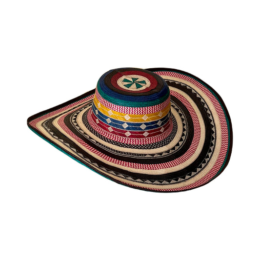 Sombrero 23 Fibras Colombiano Multicolor