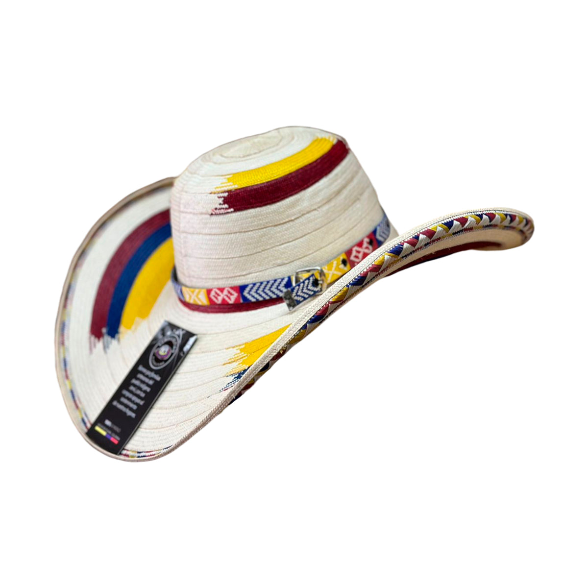 Sombrero 27 Fibras Condor Diseño Tricolor