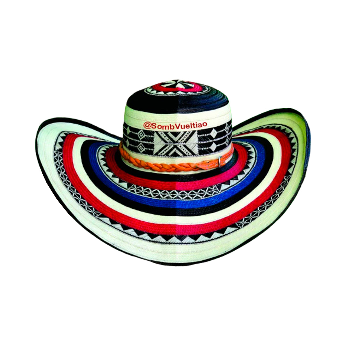 Sombrero 23 Fibras Diseño Multicolor