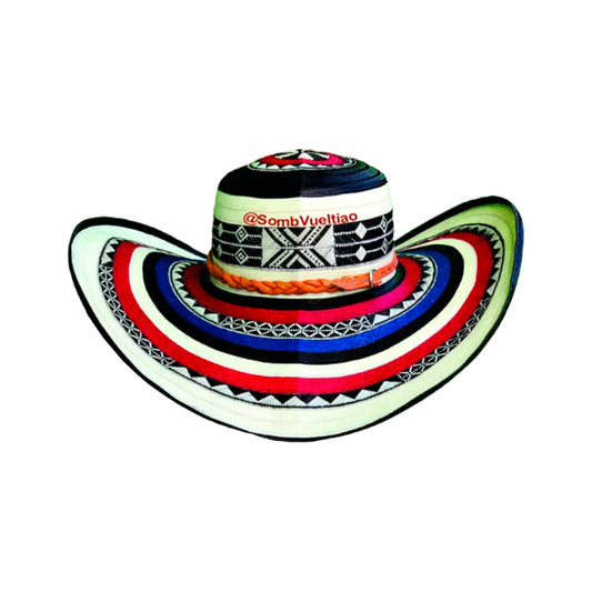 Sombrero 23 Fibras Diseño Multicolor