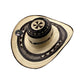 Sombrero 27 Fibras Extrafino Diseño Beige Negro