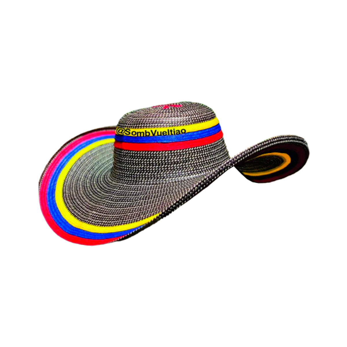 Sombrero Messicano Multicolore Taglia UNICA Ø 48 cm - H 23 cm 