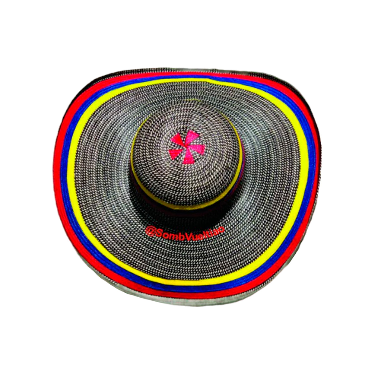 Sombrero 23 Fibras Exclusivo Pinta Tricolor