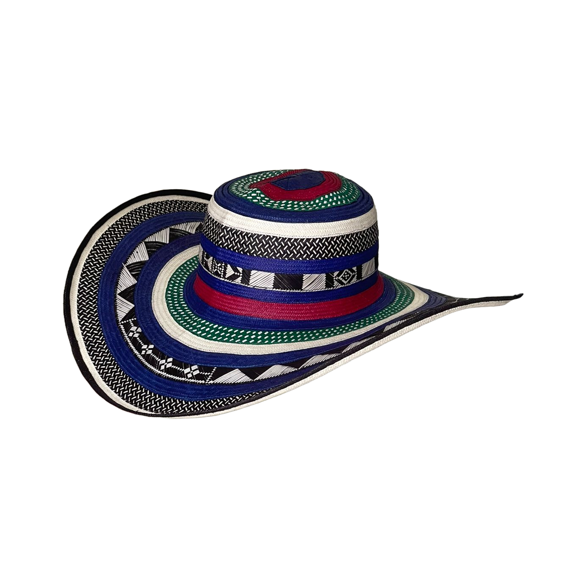 Sombrero Exclusivo 27 Fibras Multicolor