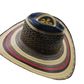 Sombrero 23 Fibras Hormado Multicolor Extrafino