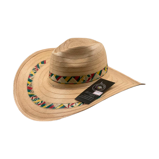 Sombrero 23 Fibras Hormado Pintas Multicolor