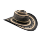 Sombrero 27 Fibras Hormado Negro y Beige