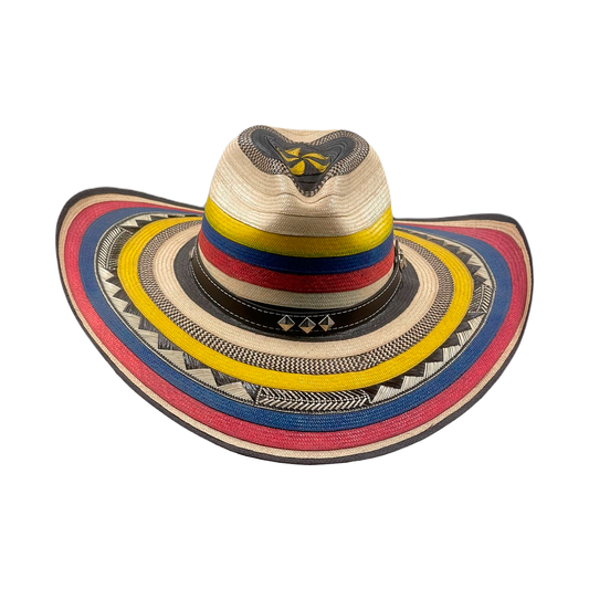 Sombrero 27 Fibras Hormado Diseño Colombiano