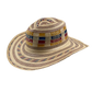 Sombrero Panameño Tricolor Exclusivo