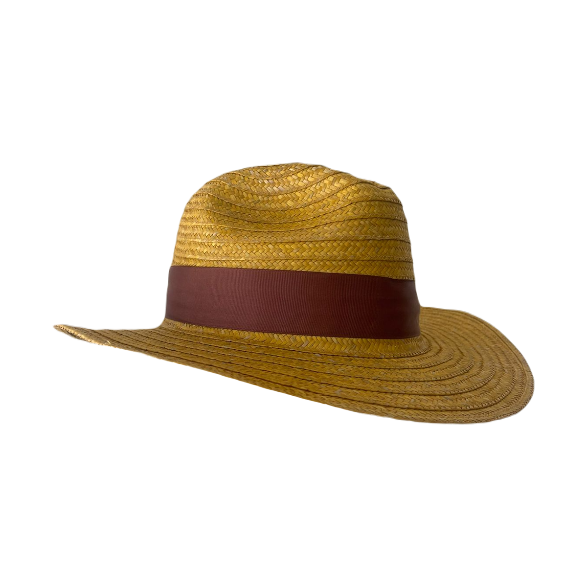 Sombrero Panameño Dorado Exclusivo