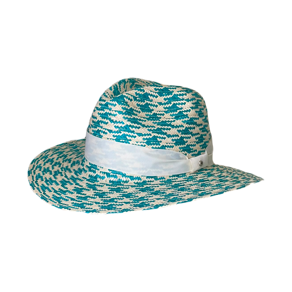 Sombrero Panameño Azul Exclusivo