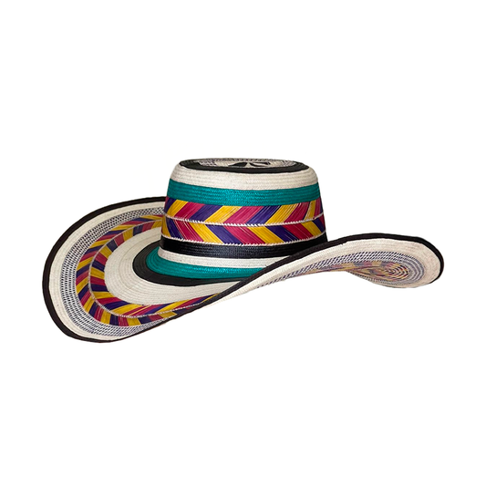 Sombrero Multicolor 27 Fibras Caña Flecha