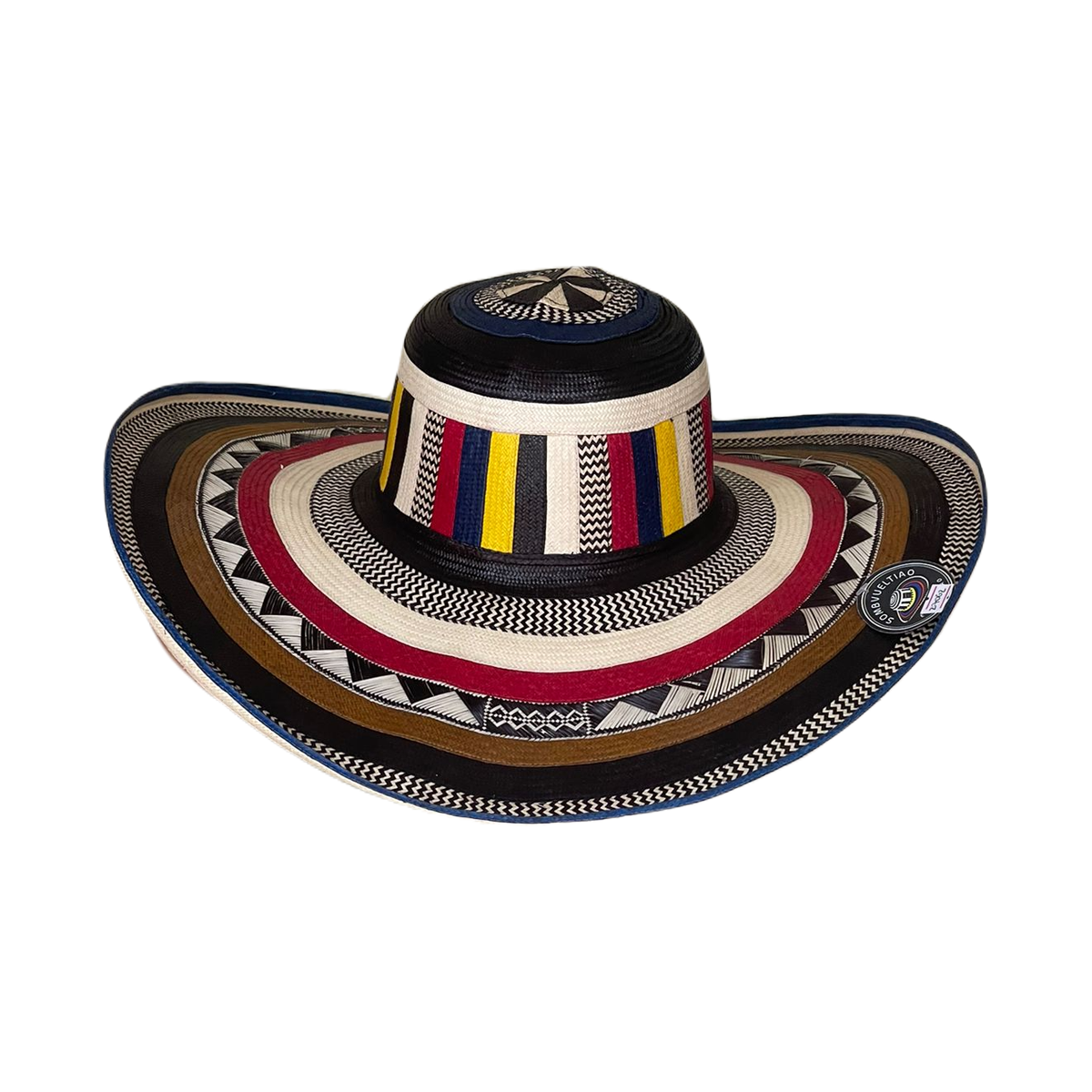 Sombrero Multicolor 27 Fibras Extrafino