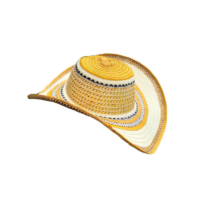 Sombrero 15 Fibras Exclusivo Amarillo