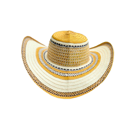 Sombrero 15 Fibras Exclusivo Amarillo