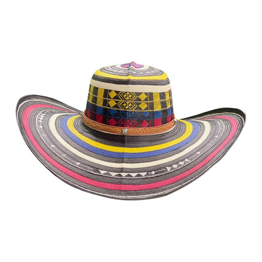 Sombrero 23 Fibras Tricolor Extrafino