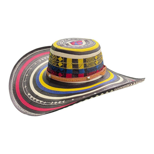 Sombrero 23 Fibras Tricolor Extrafino