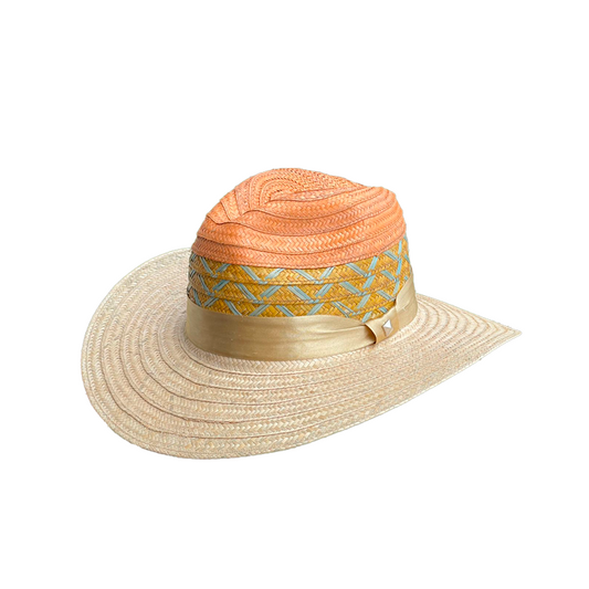 Sombrero Panameño Exclusivo Beige a Mano