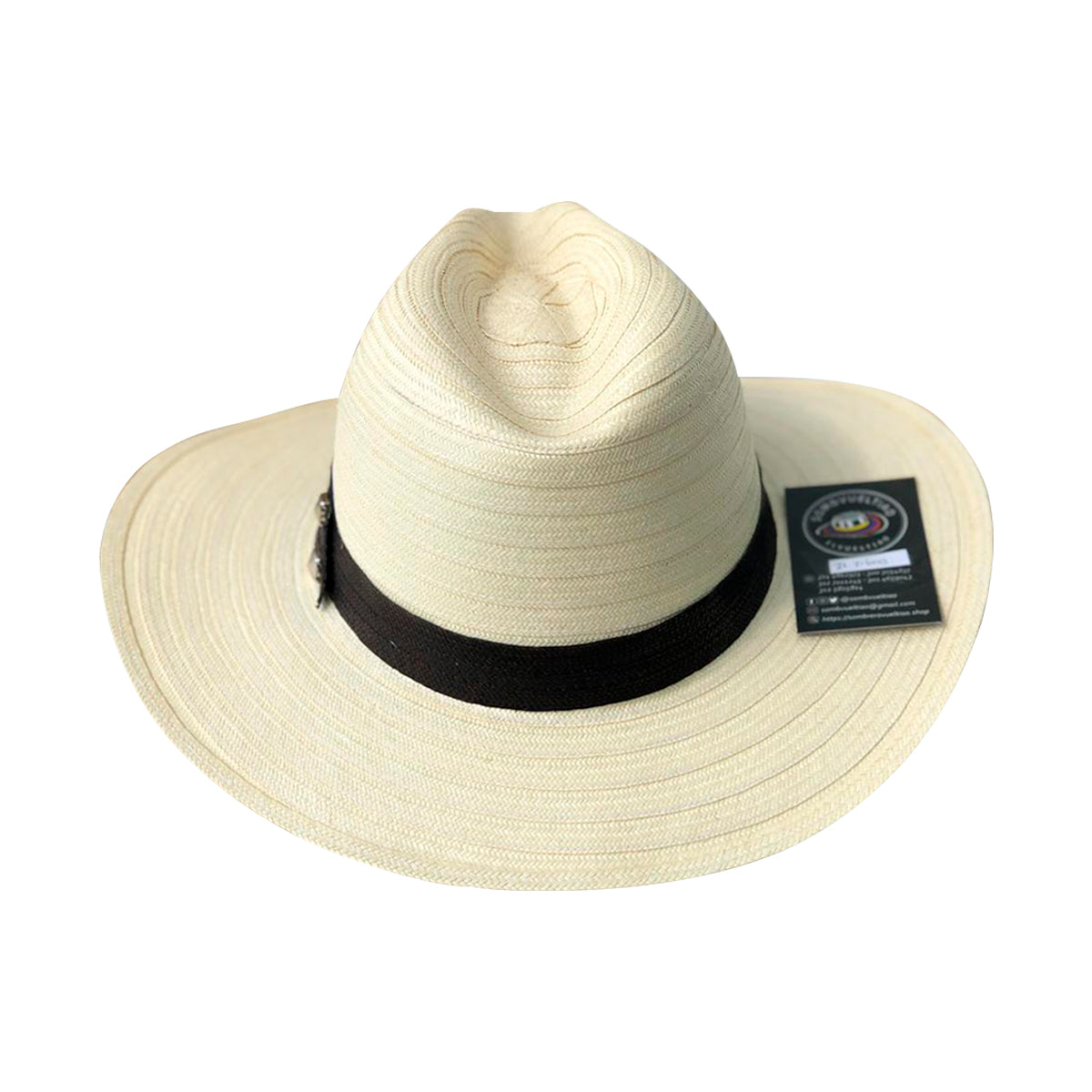 Sombrero Panameño 21 Fibras Fino Beige