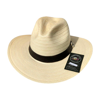 Sombrero Panameño 23 Fibras Fino Beige