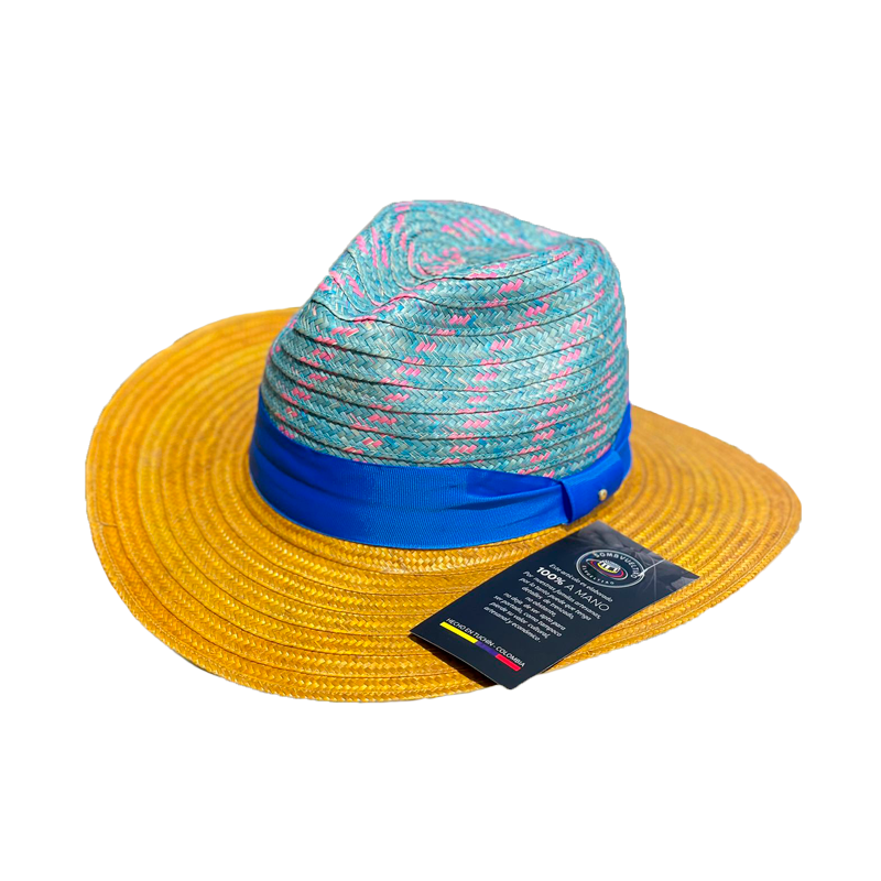 Sombrero Panameño Fino Colores Exclusivos