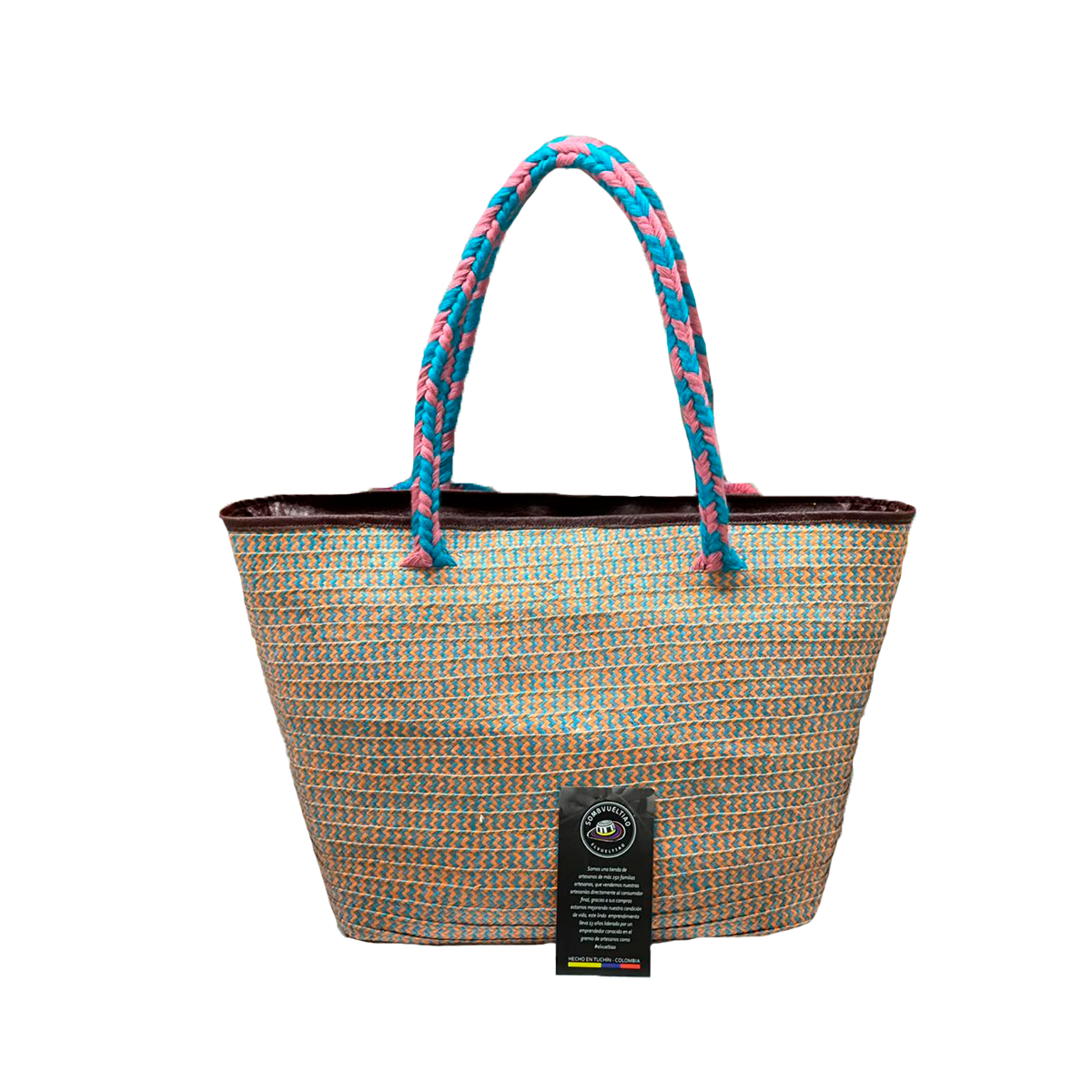 Bolso Caña Flecha Multicolor Exclusivo Hilo