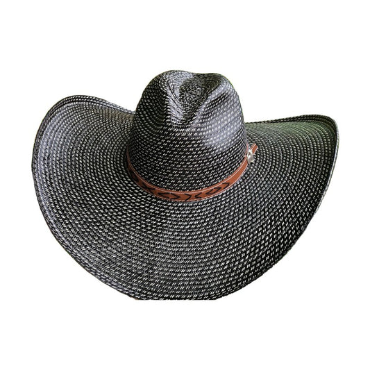 Sombrero 21 Fibras Hormado Diseño Negro