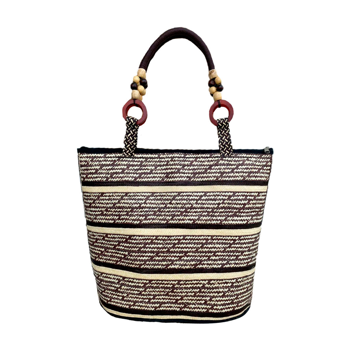 Bolso Artesanal Caña Flecha Diseño