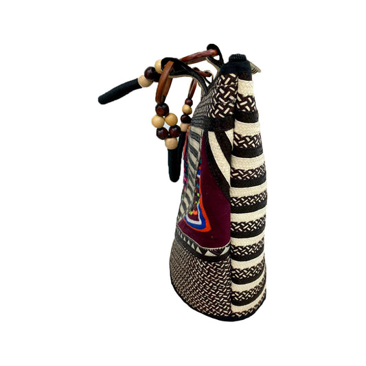 Bolso Exclusivo Figuras Wayuu Multicolor