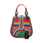 Bolso Pera Exclusivo Caña Flecha Multicolor A Mano