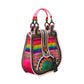 Bolso Pera Exclusivo Caña Flecha Multicolor A Mano