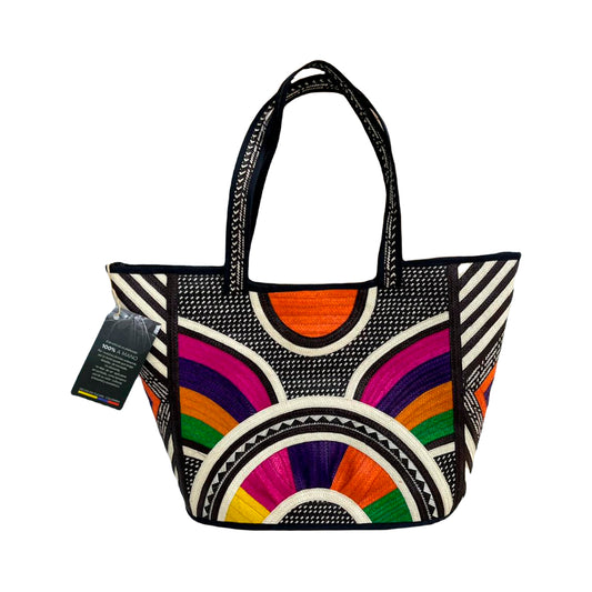 Bolso Exclusivo Caña Flecha Artesanal Colores