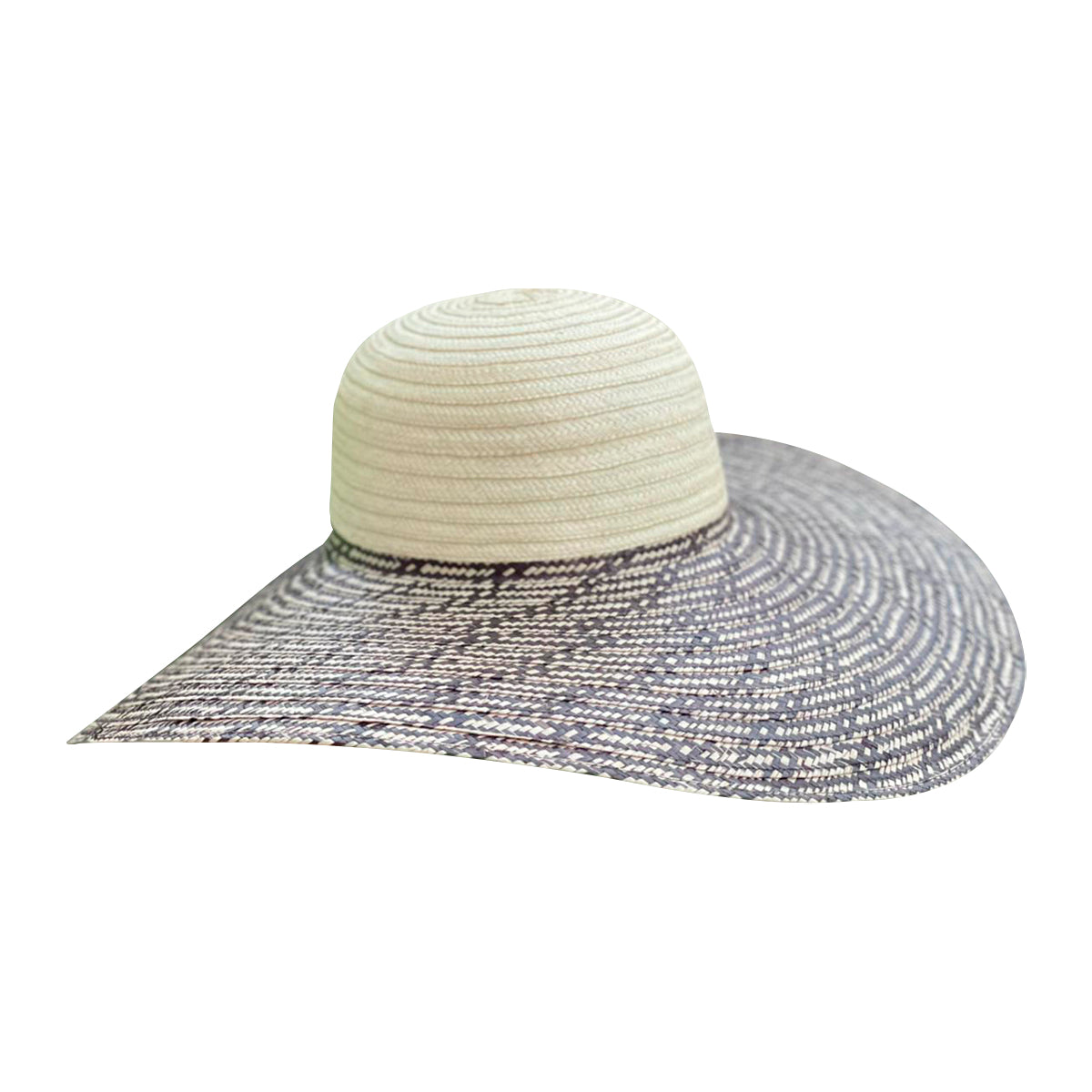 sombrero pava exclusivo artesanal dos colores