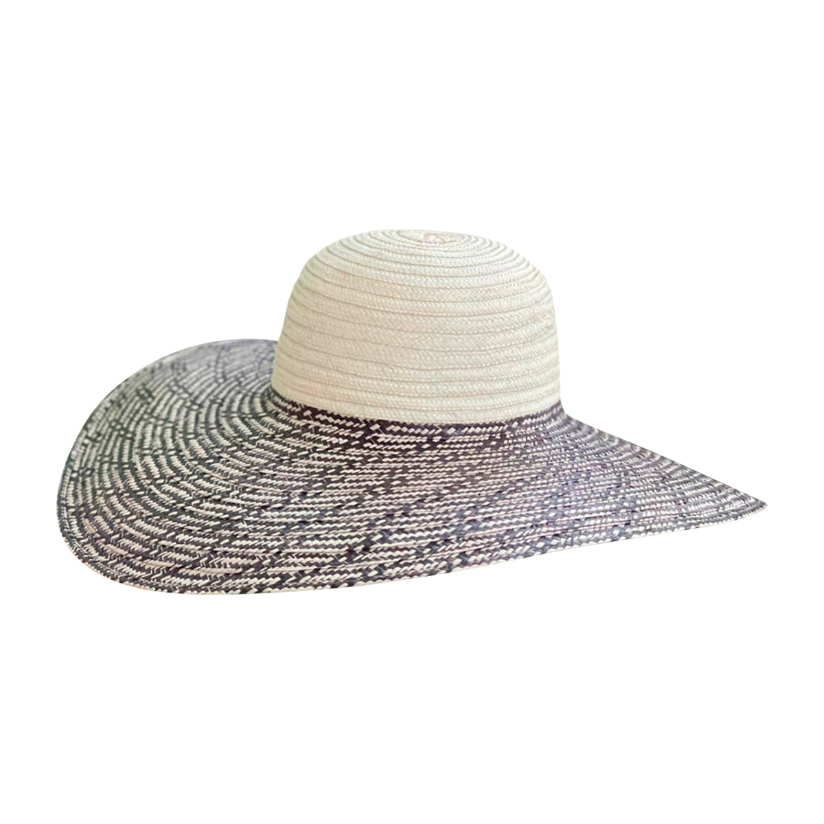 sombrero pava exclusivo artesanal dos colores