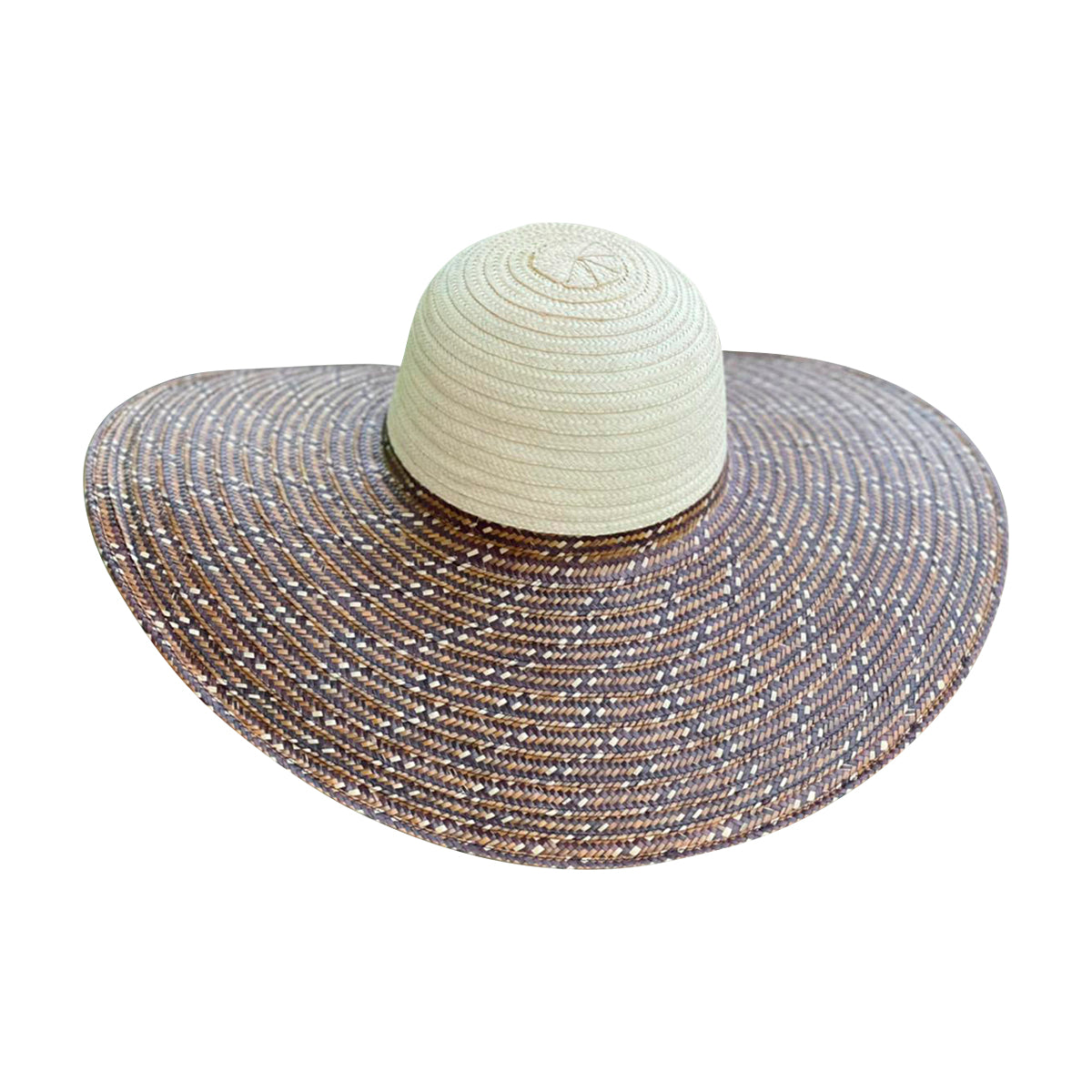 sombrero pava exclusivo artesanal dos colores