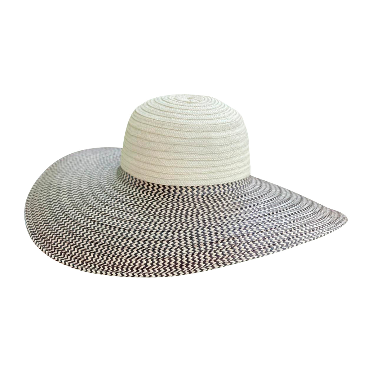 sombrero pava exclusivo artesanal dos colores