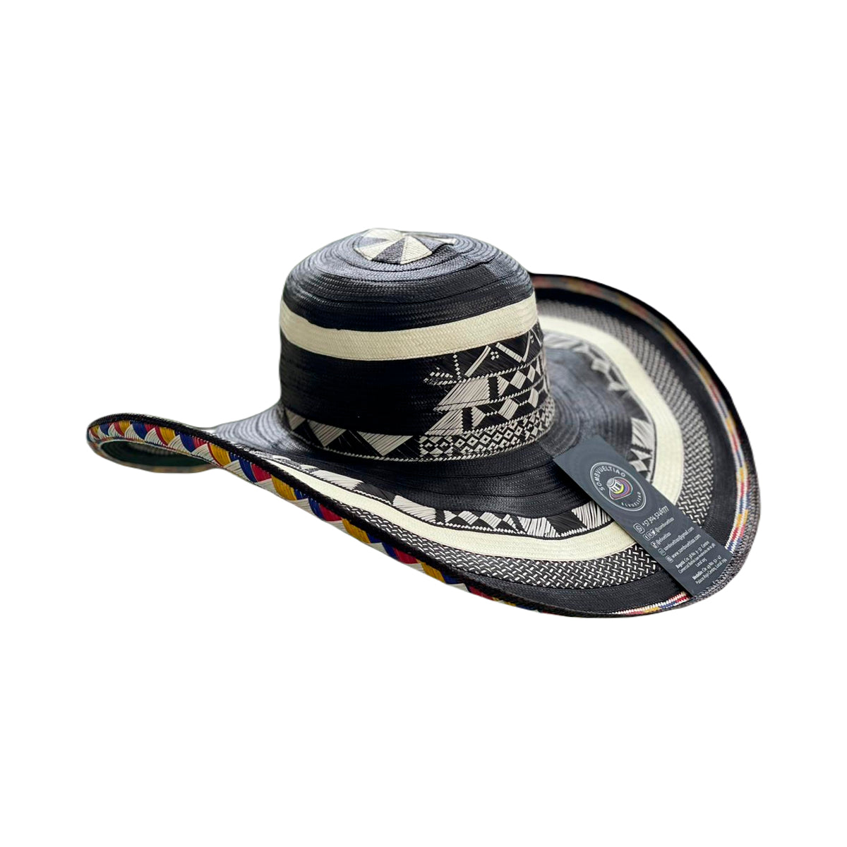 Sombrero 27 Fibras Exclusivo Pintas Tricolor