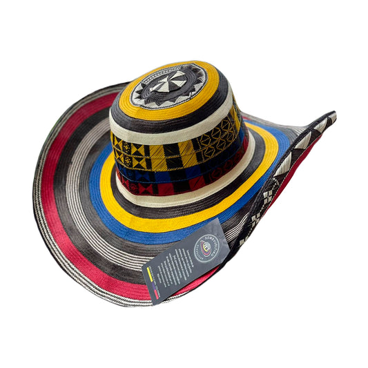 Sombrero 31 Fibras Exclusivo Tricolor Extrafino