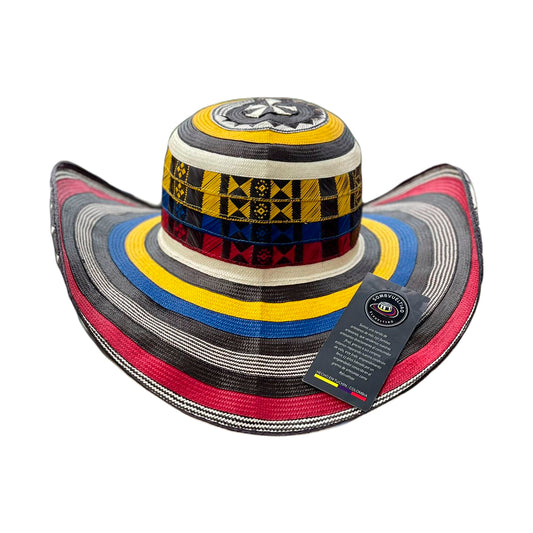 Sombrero 31 Fibras Exclusivo Tricolor Extrafino