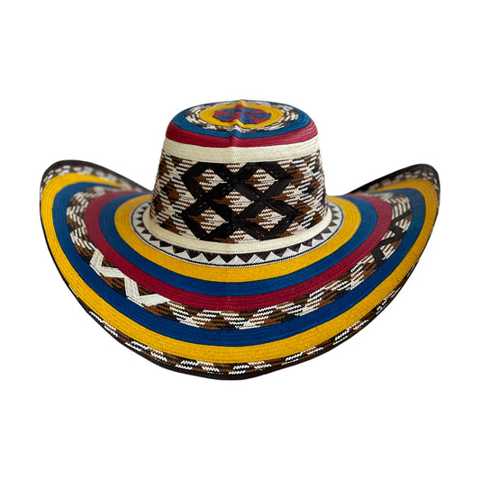 Sombrero Exclusivo 23 Fibras Diseño Cerro Vidales