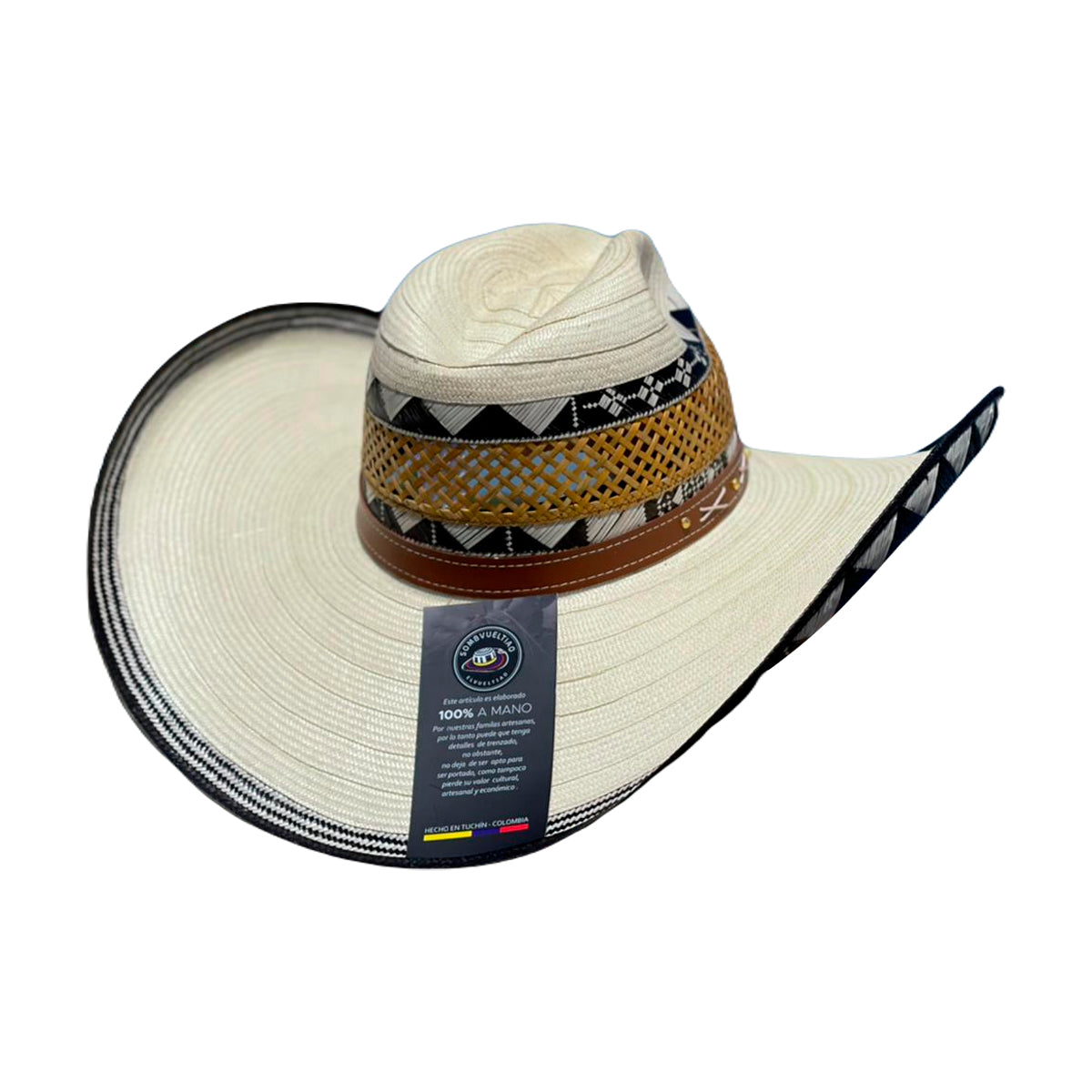 Sombrero 23 Fibras con Malla Exclusivo