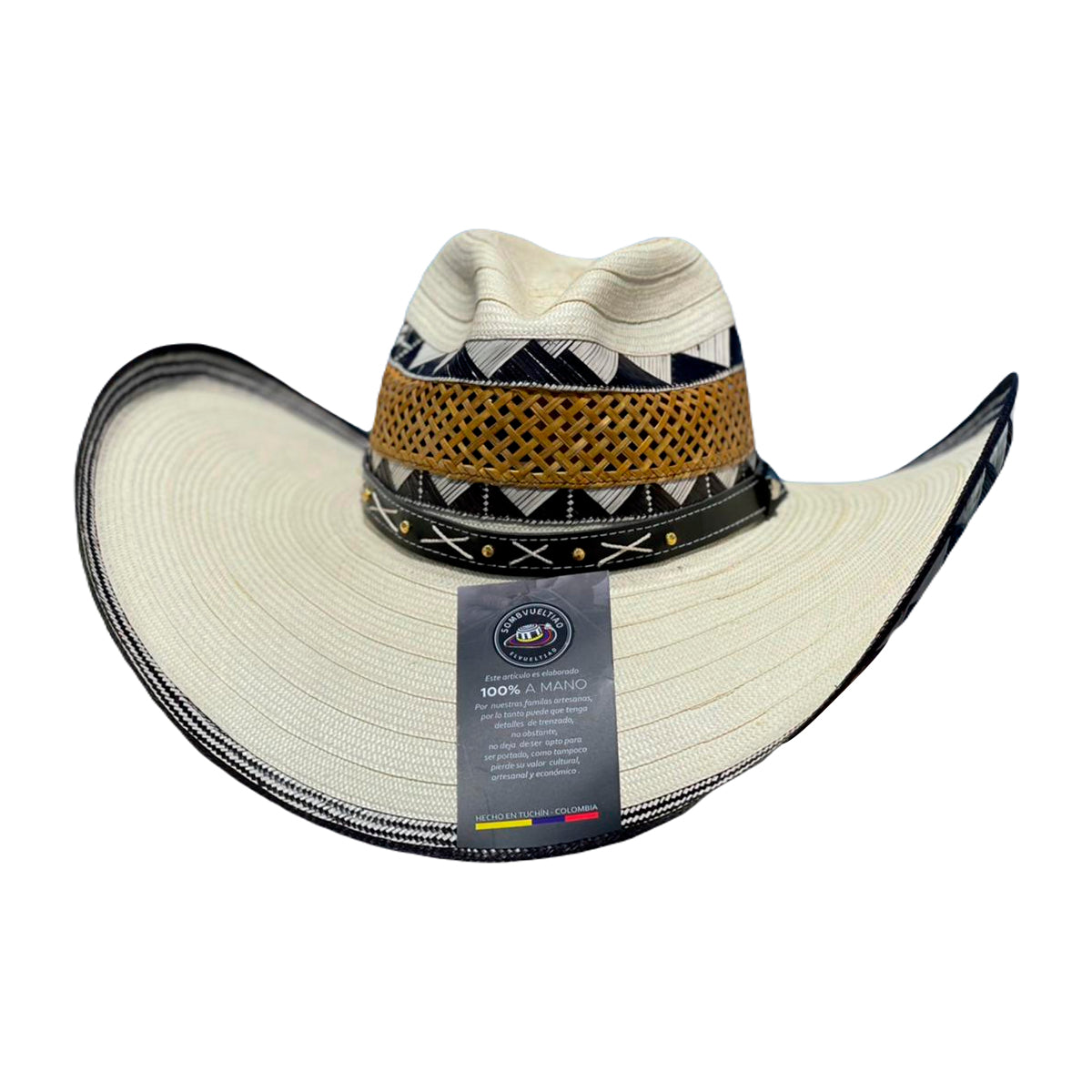 Sombrero 23 Fibras con Malla Exclusivo