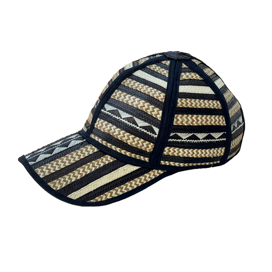 Gorra Artesanal Diseño Tejido Caña Flecha