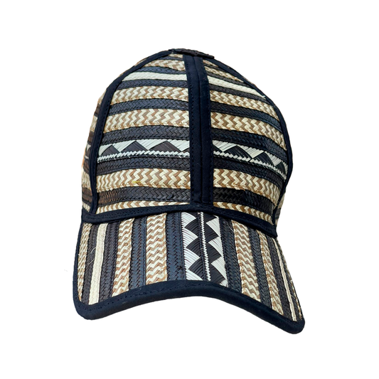 Gorra Artesanal Diseño Tejido Caña Flecha