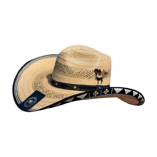 Sombrero 23 fibras con Malla Exclusivo Beige