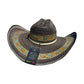 Sombrero 23 fibras con Malla Exclusivo Diseño en color Gris